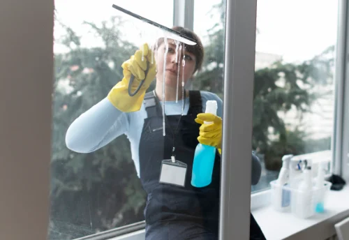 Nettoyage de vitres intérieures et extérieures à la Roque-Alric